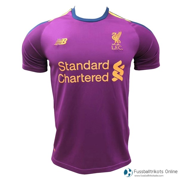 Liverpool Trikot Ausweich 2018/19 Lila Fussballtrikots Günstig